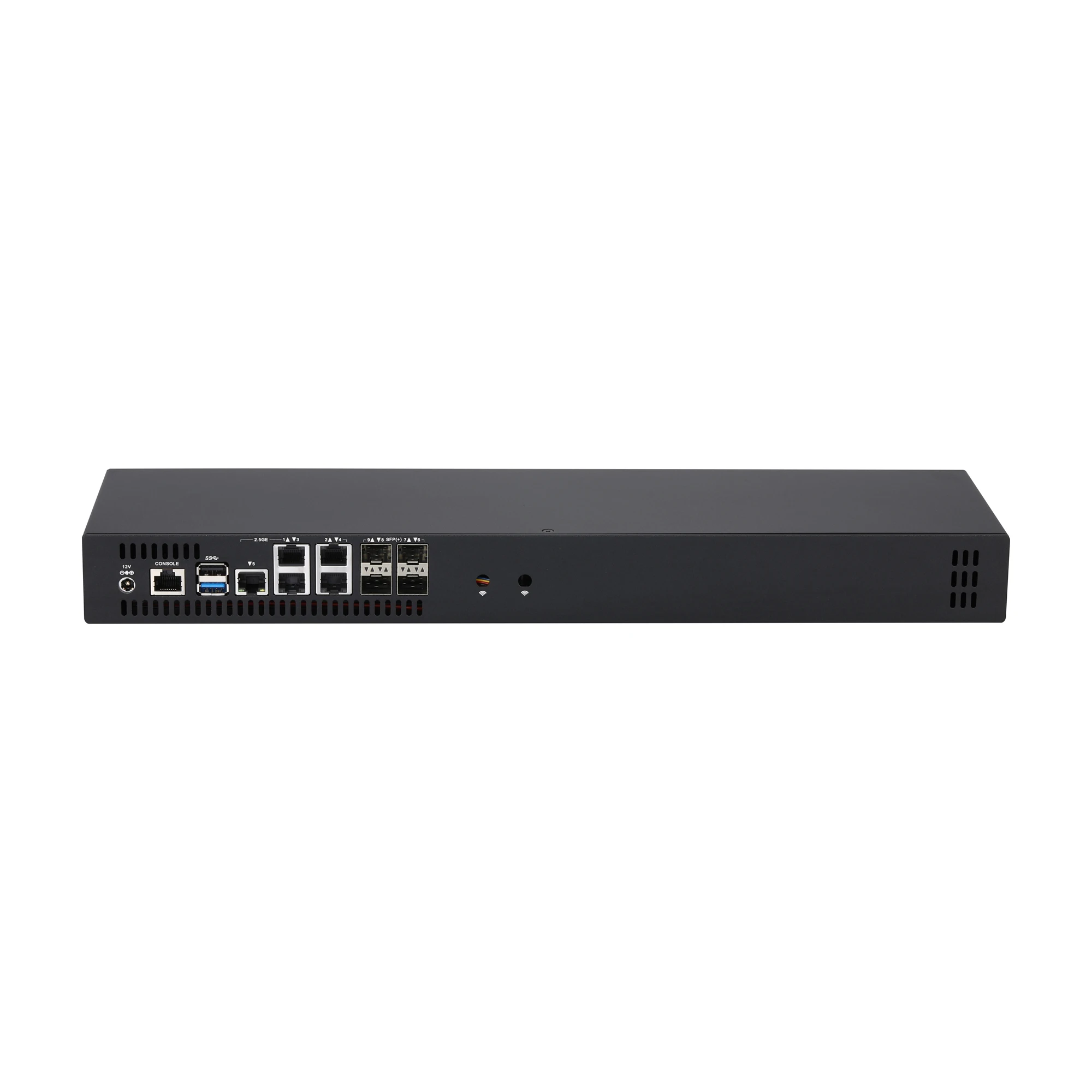 Qotom Q20331G9 Q20342G9 1U Rack Firewall Server 4*10G SFP+ 5*2.5G LAN Port Edge Computing Mini PC