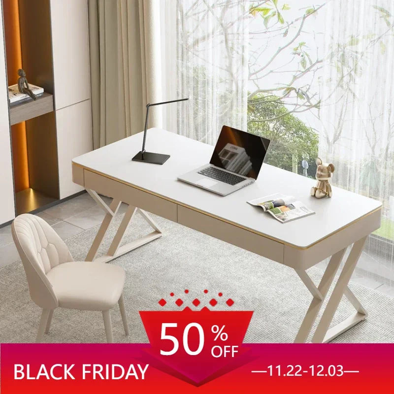 

Study Modern Office Desks Slate Luxury Workbench Home Office Desks Table Computer Escritorio Ordenador Work Furniture QF50OD