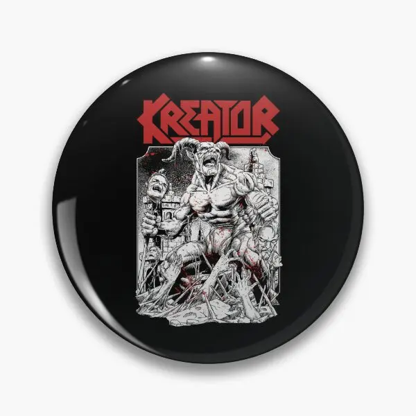 Red Leaf Tree Kreator Band Kreator Band  Soft Button Pin Gift Jewelry Hat Brooch Collar Lapel Pin Cartoon Cute Fashion Women