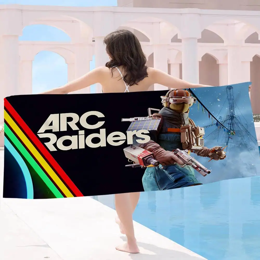 Game A-ARC R-Raiders Big Microfiber Beach Towels Quick Dry Towel Sand Beach Towels Pool Towel for Travel Swim Pool Yoga