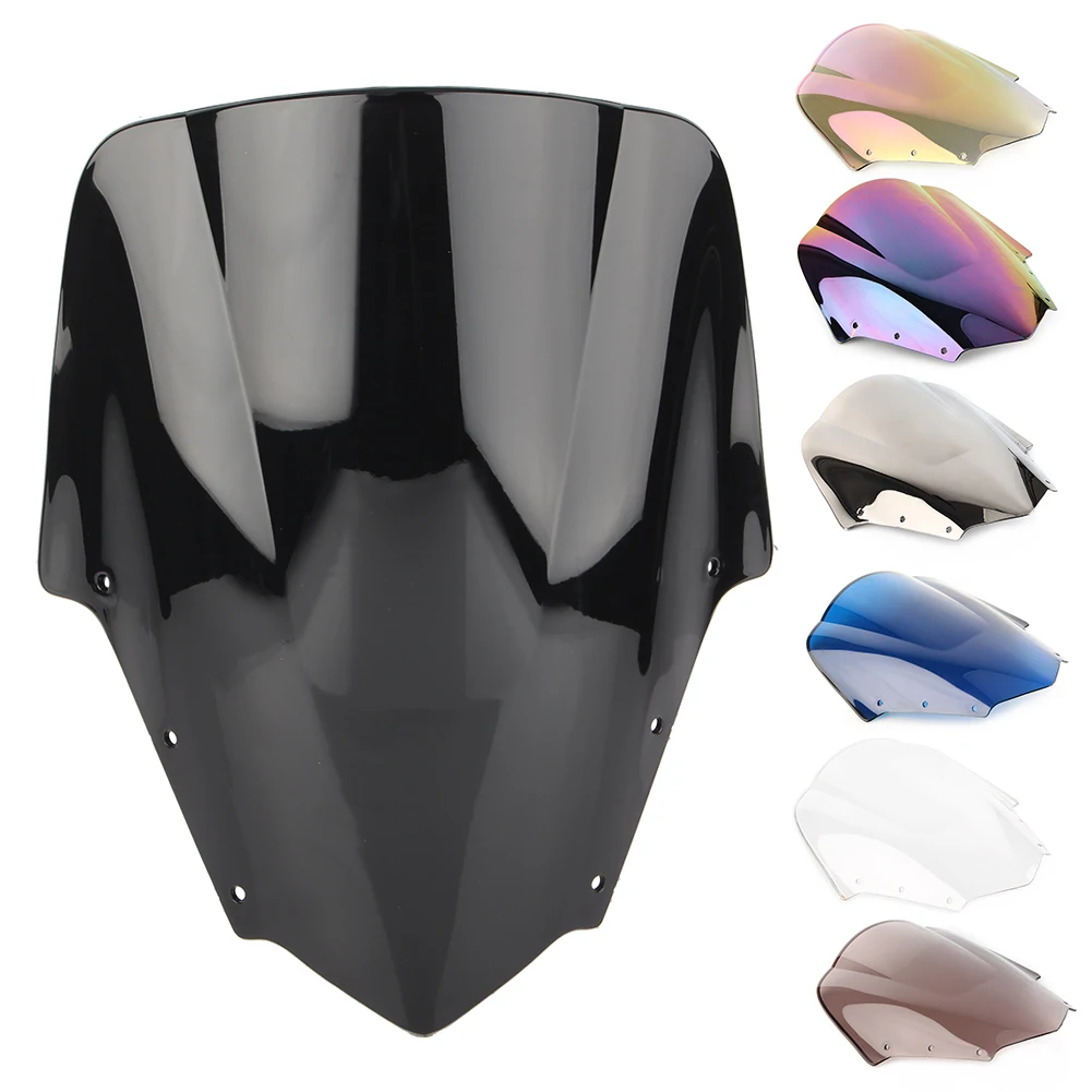 

Motorcycle Windshield Double Bubble ABS Front Windscreen For Yamaha FZ1S FZ 1S 2006 2007 2008 2009 2010 2011