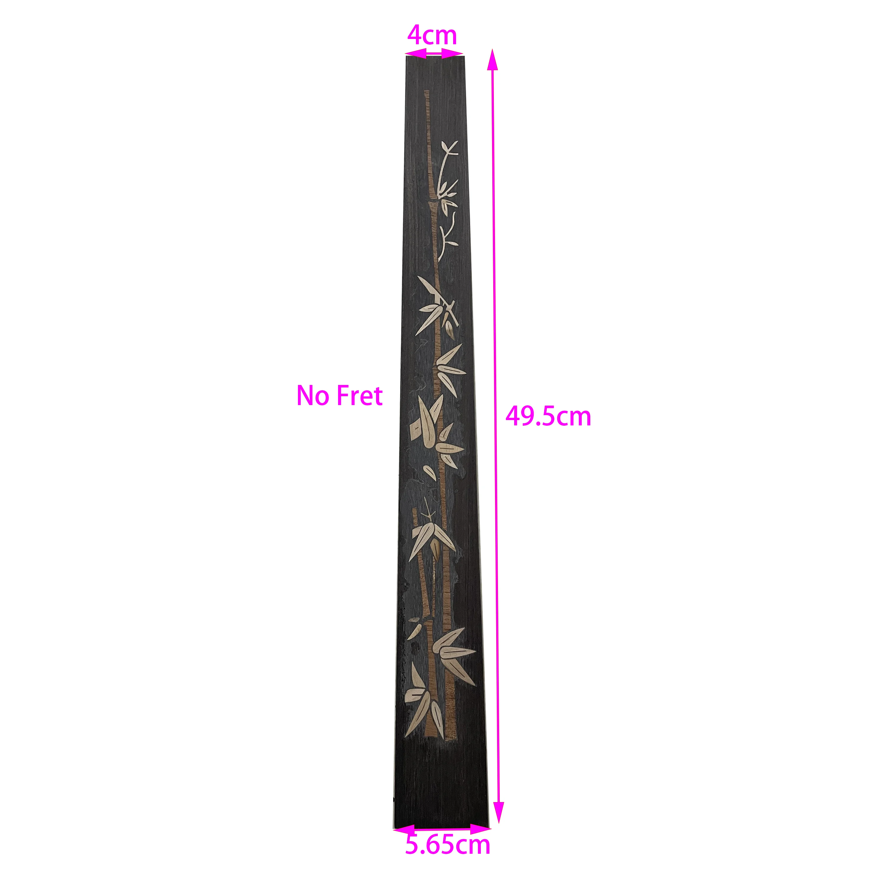 1 pcs Guitar Neck Parts Luthier DIY Tool Engineer Wood Guitar Fretboard Replacement Accessories Fingerboard for Acoustic Guitar