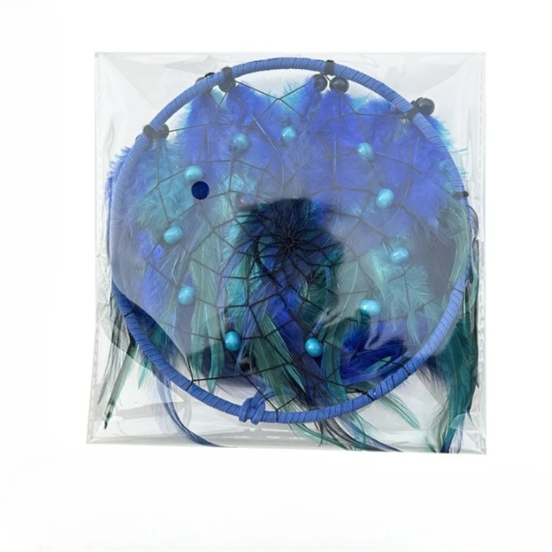 Forest Style Wall Decoration Pendant,Creative Home Wall Decoration, 1pcs Beautiful Polychrome Dream Catcher