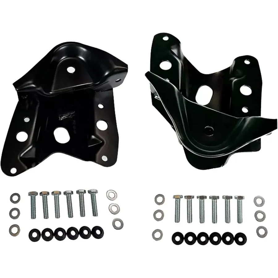 

Комплект кронштейнов для задней передней листовой рессоры 722039 722040, совместимый с Toyota Tundra 2000-2006 годов, передний и задний водительский пассажир