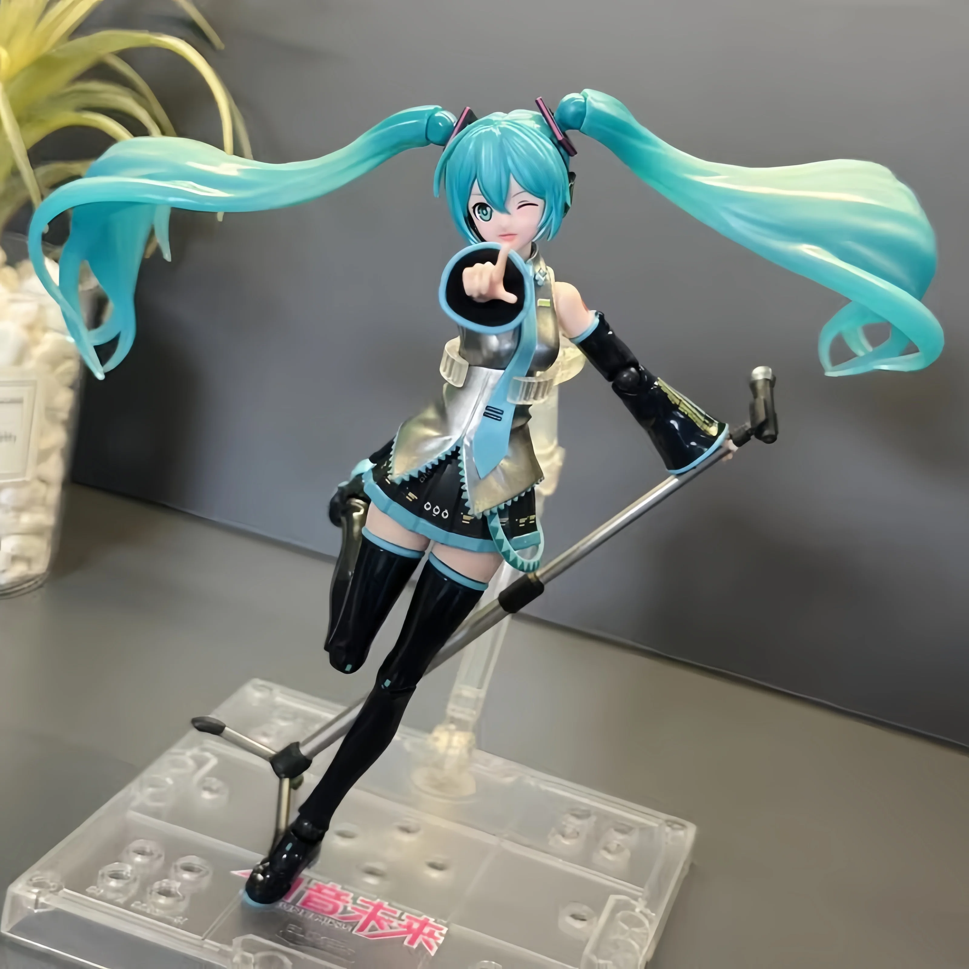 Original Blokees Hatsune Miku Miracle Version Formula Style Anime Figure Action Figure Assemble The Model Decortion Toys Gift