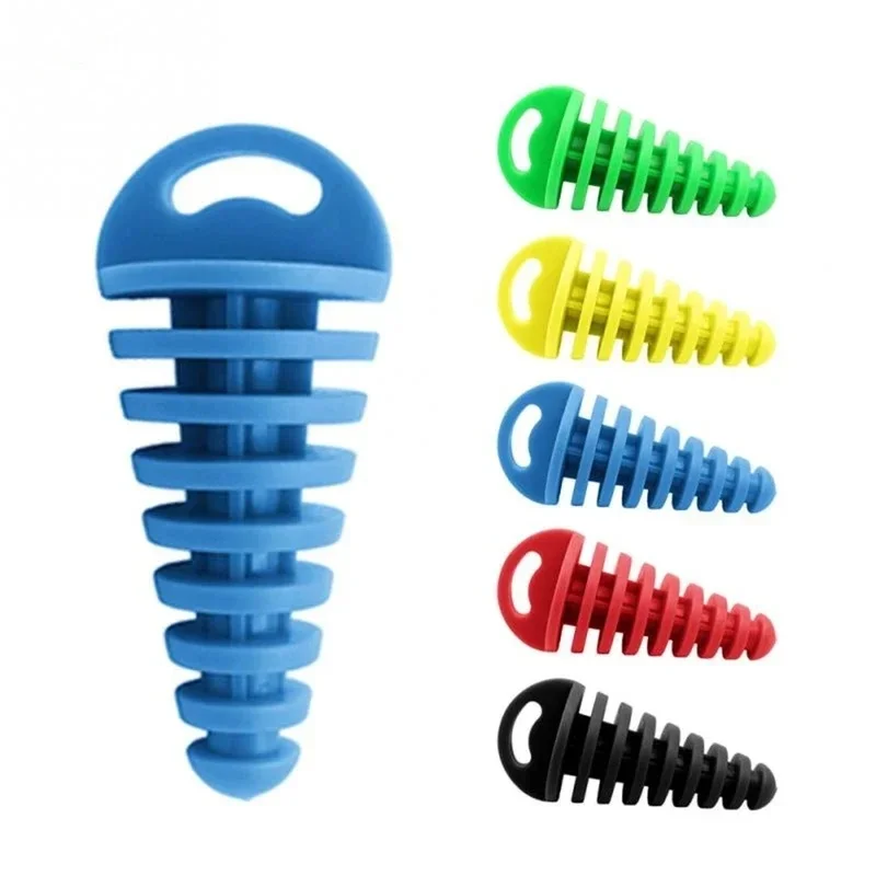 1-3pcs Wash Plug Exhaust Pipe Tailpipe PVC Exhaust Wash Plug Pipe Protector For Honda Kawasaki Suzuki Yamaha Motorcycle