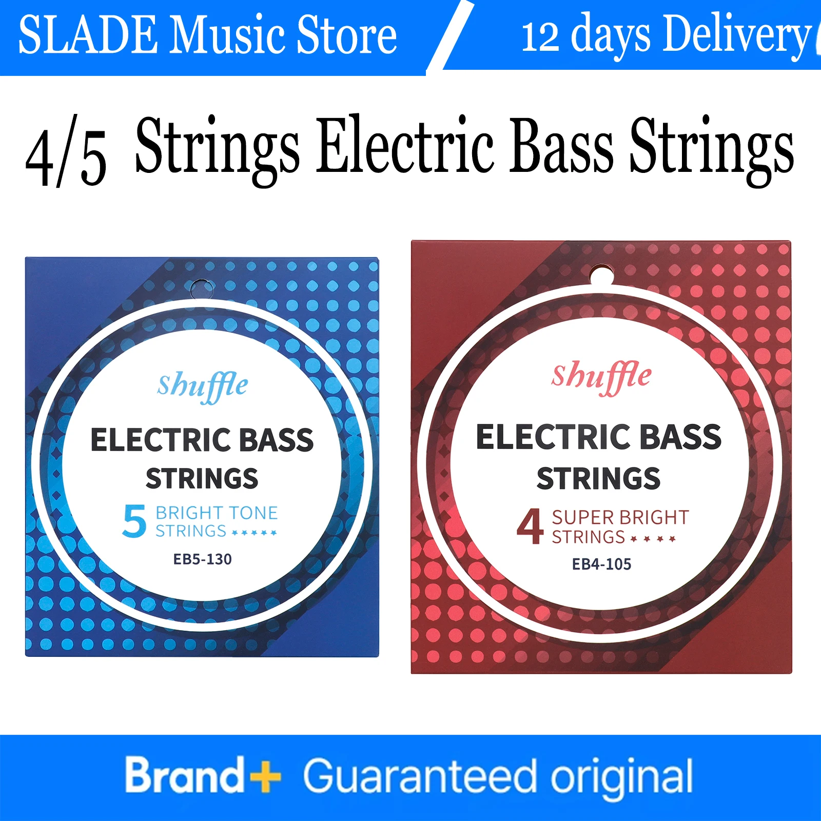 10 Set Bass Strings 4/5 Strings Electric BASS Guitar String High Quality Nickel-Plated Bass Musical Instruments Accessories
