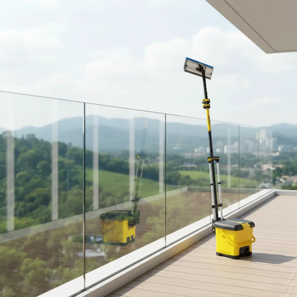 Lithium Battery Wireless Mobile Window Cleaning Machine Glass Exterior Cleaning Machine High-Altitude Glass Cleaning Electric