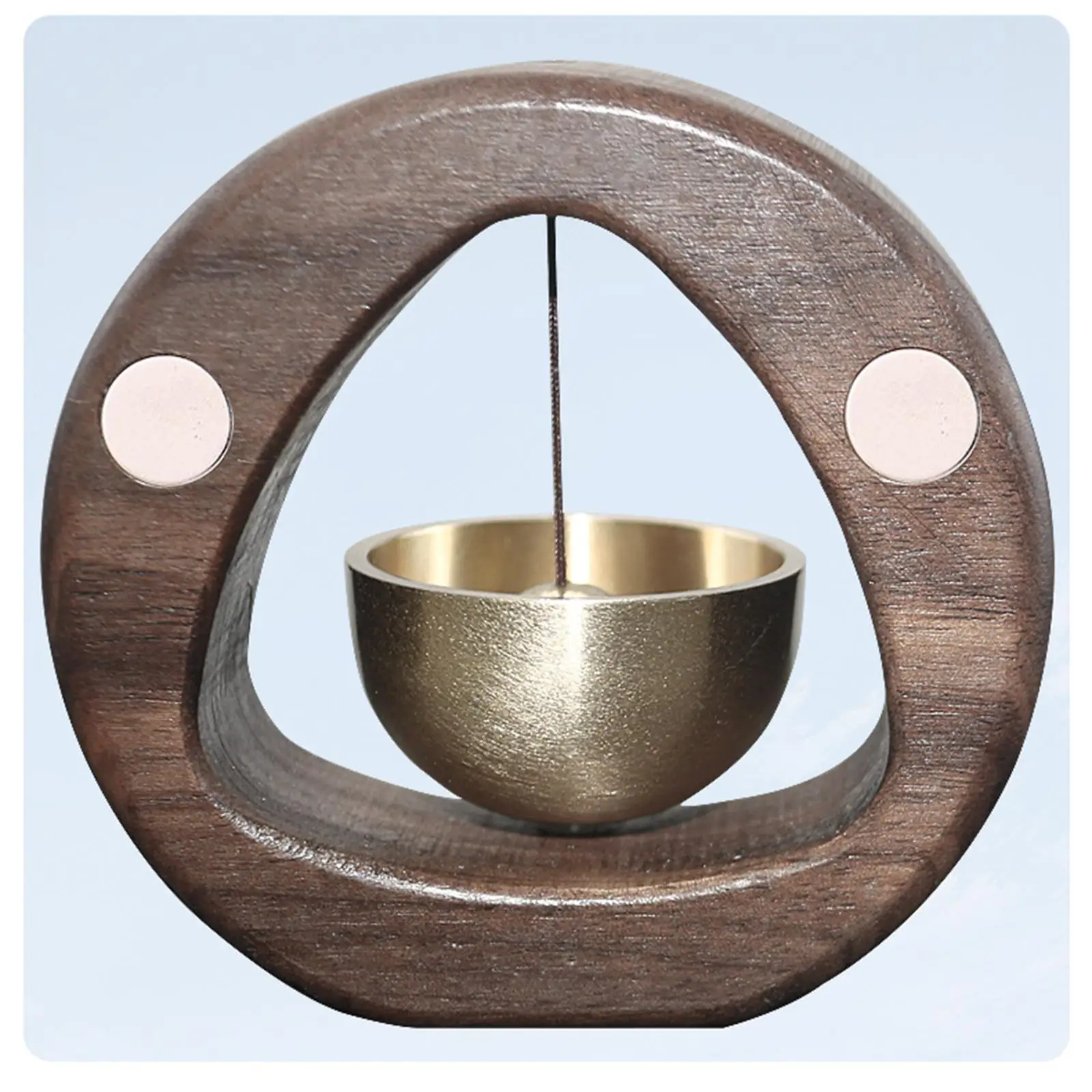 Wind Chime Wood Shopkeepers Bell for Door Opening for Store Barn Entrance