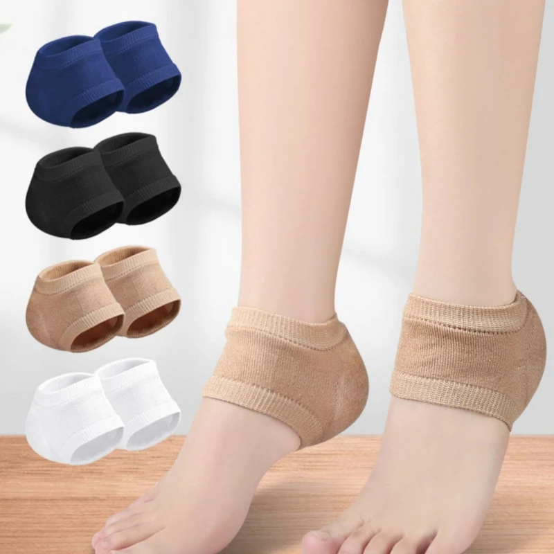 Gel Heel Anti-drying and Cracking Protective Cover, Autumn and Winter Heel Moisturizing Socks, Foot Protection, Anti-wear