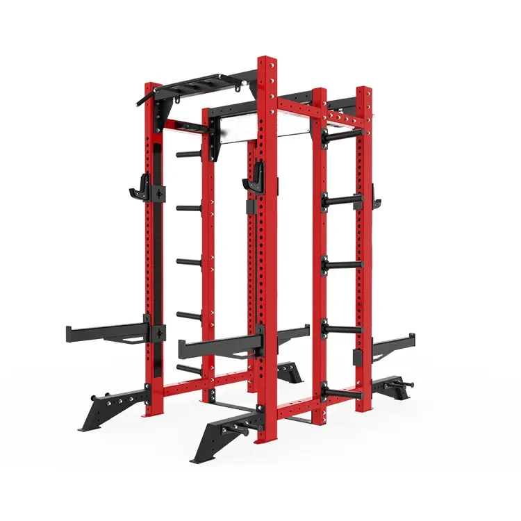 Factory Price Power Rack Squat Cage Bench Racks Stand Fitness Gym Equipment Strength Training Safety for Arms Chest Made Steel