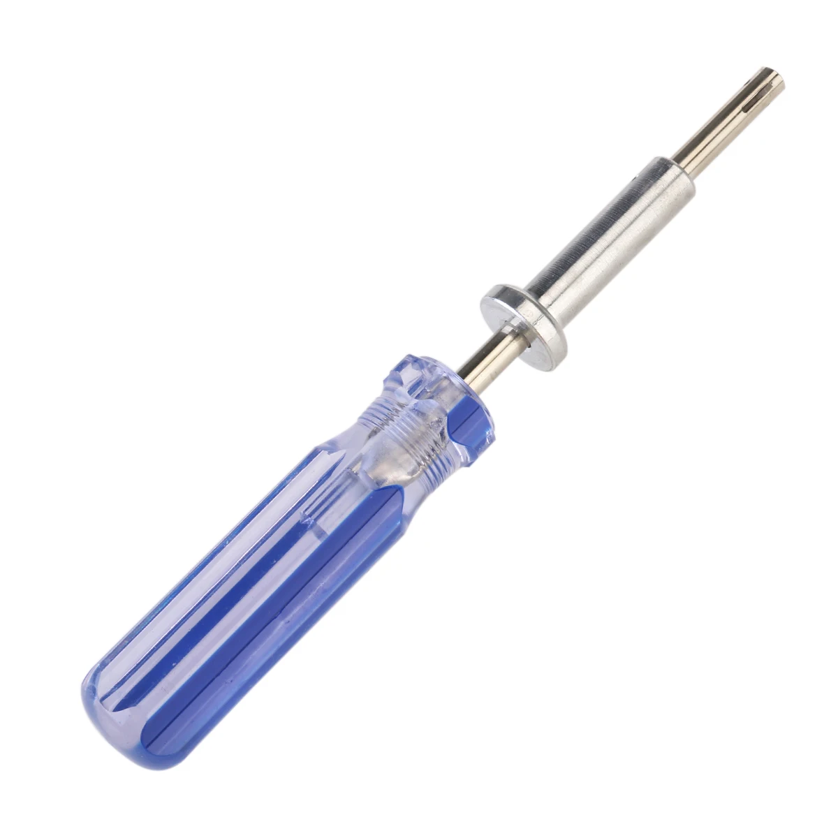 

7 Inch Cable Locking Terminator Tool Silver Blue Metal Plastic Theft Lock Key Vision PDI Inc