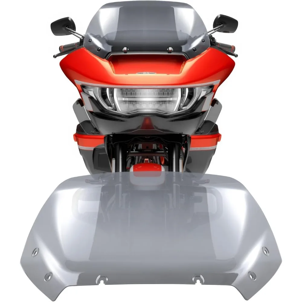 

11.5" windshield wind shield windscreen air deflector for harley touring road glide fltrx, special fltrxstse, cvo road glide flt