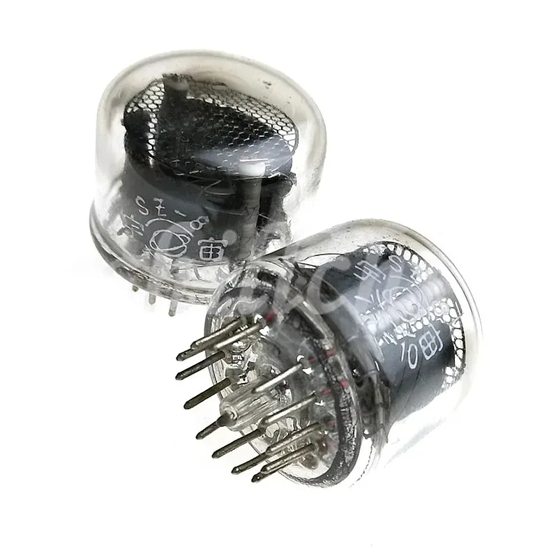 QS30-1 Nixie Tube Clock - Vintage Digital Electron Glow Display | Soviet-Era IN-14 Style Desktop Clock