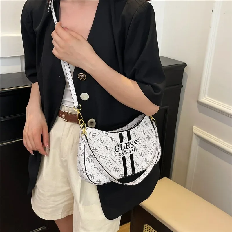 

New Fashion Print Top-Handle Bag Women Casual Shoulder Bag Simple Style Crossbody Bag Trendy Letter Design Mother-Daughter Set