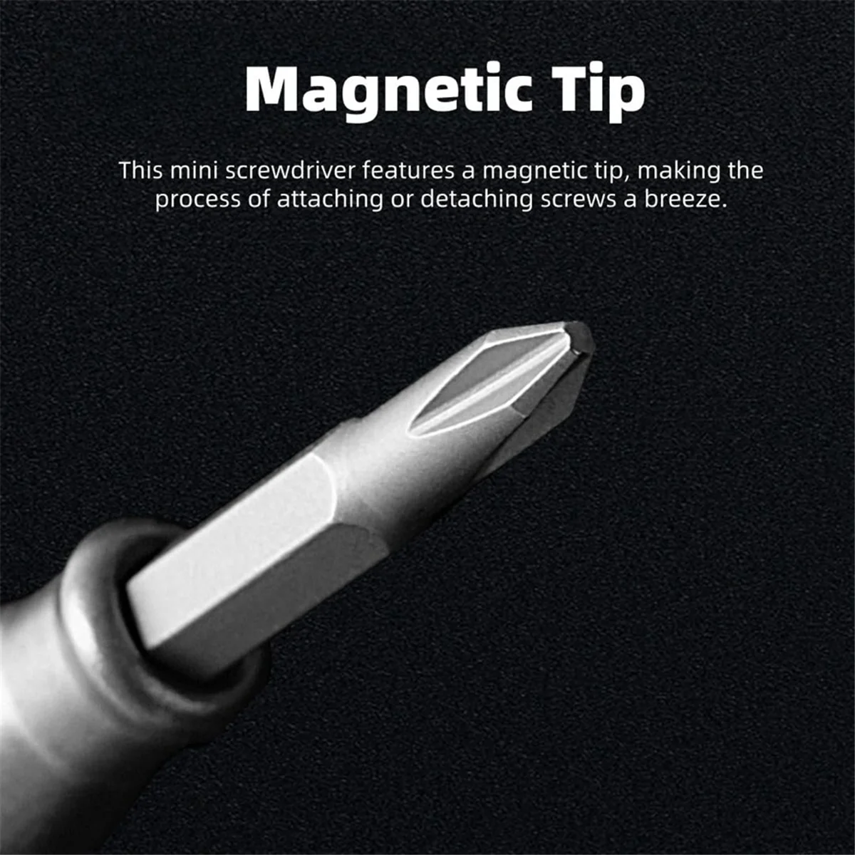 

AT13 Титановая мини-отвертка-брелок — портативная и магнитная мини-отвертка, идеально подходит для использования в дороге и быстрой фиксации