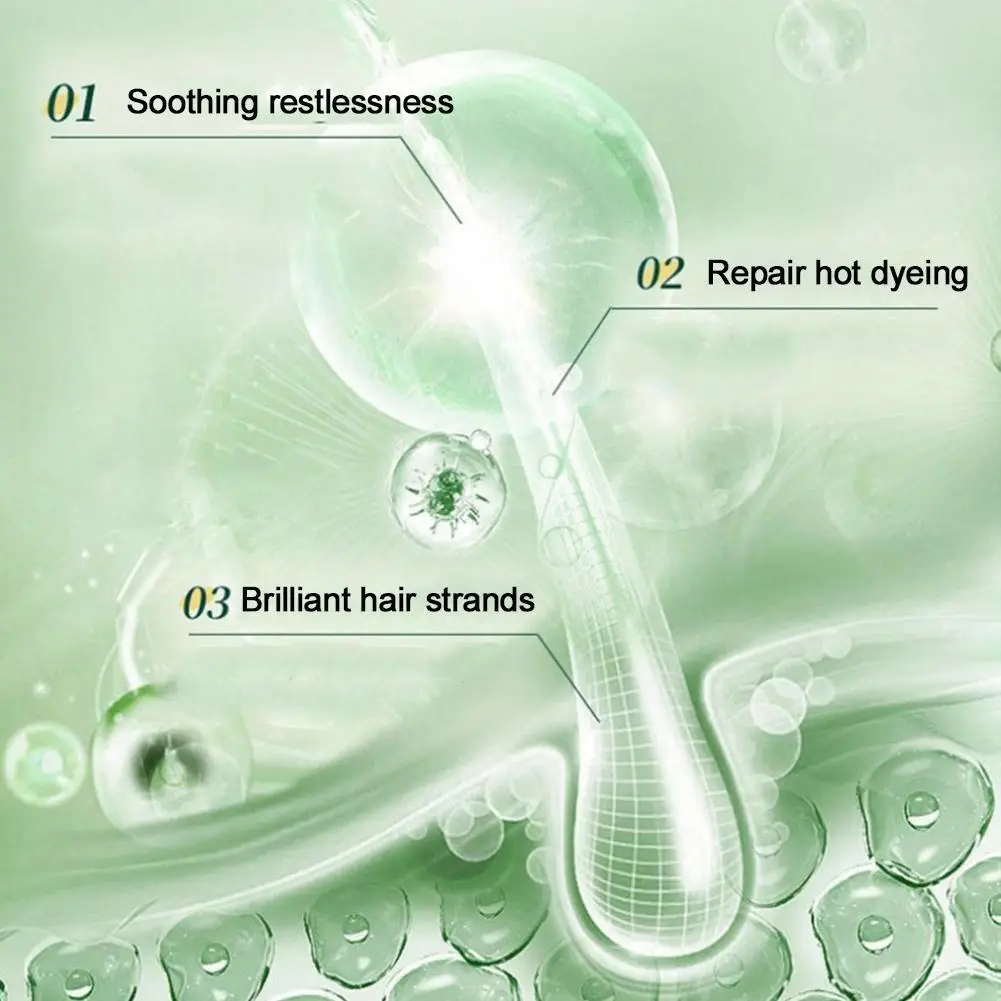 Polipeptide Keratin membakar rambut, pewangi, tahan lama pemulihan rambut Protein krim A perawatan dan D9O8