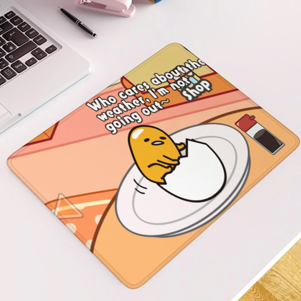 Gaming Accessories Gudetama Keyboard Pad Small Custom Mouse Pad Anime Pc Gamer Girl Rubber Mat Mousepad Company Game Mats Desk