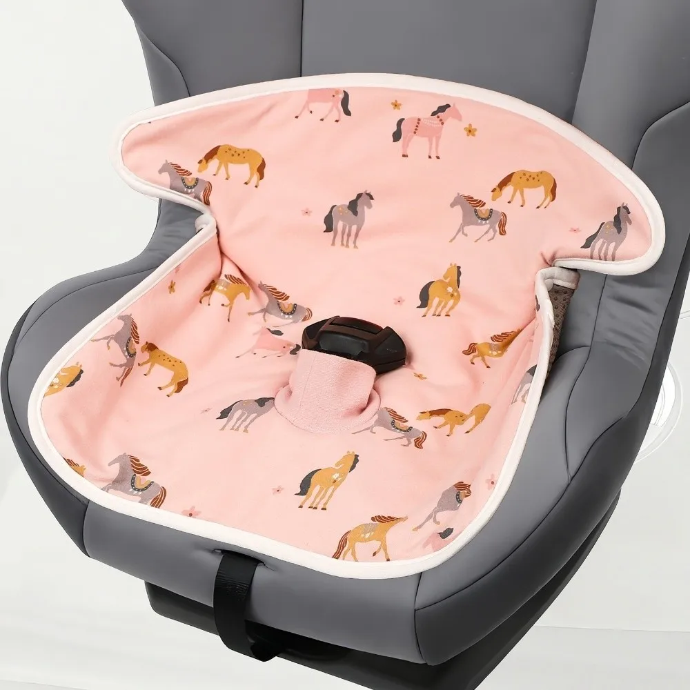 Washable Baby Car Seat Liner Pad Waterproof Universal Fit Stroller Cushion Polyester Protective Baby Carriage Diaper Pad Cover