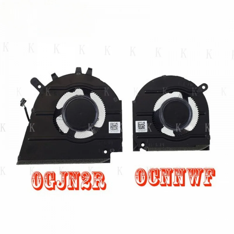 

C Laptop CPU GPU Cooling Fan For Dell Inspiron 15 Plus 7510 2021 0GJN2R 0CNNWF