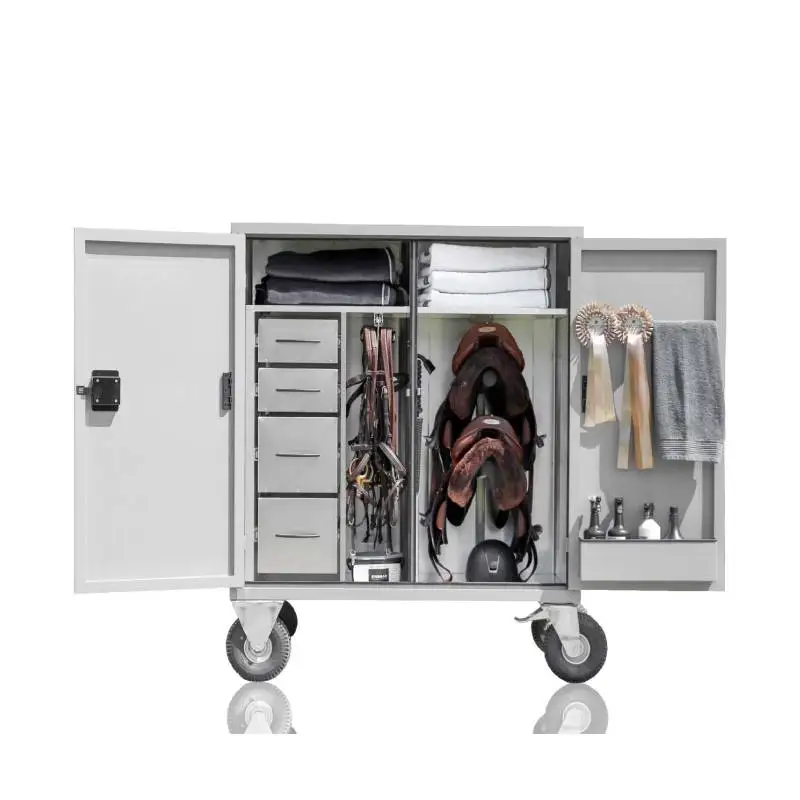 

Custom Color Sheet Metal Fabrication Horse Riding Supplies Saddle Box Tack Locker