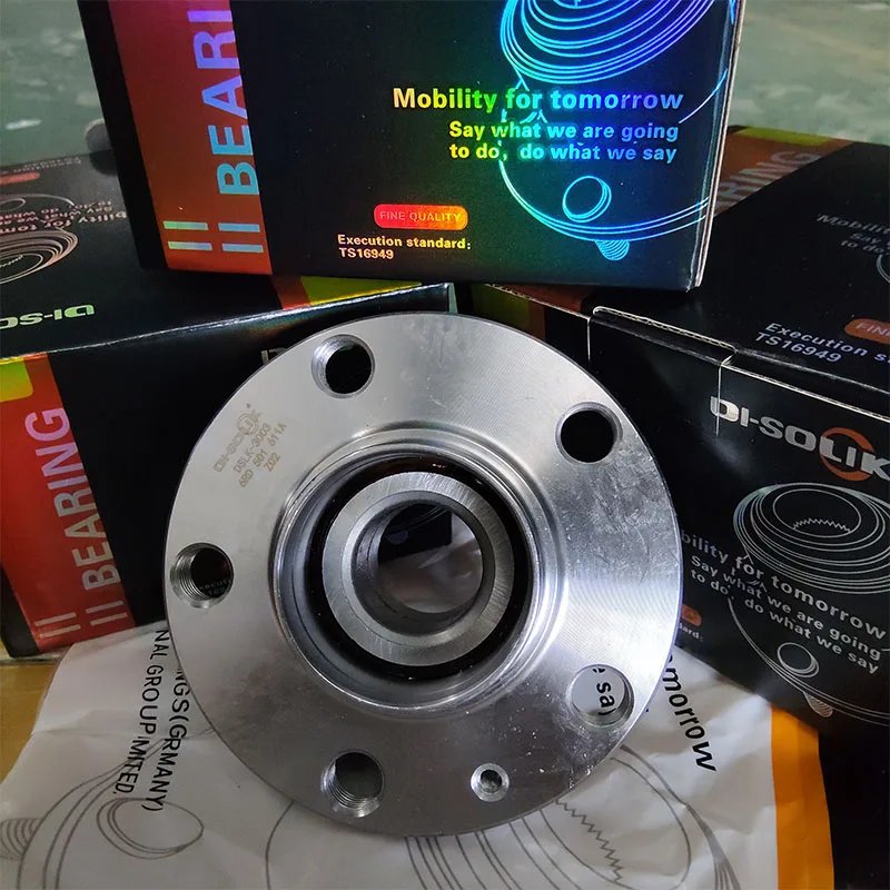 

DI-SOLIK Auto Car Parts Rear Wheel Hub Bearing Unit Assembly 6RD501611 180501611 6RD501611A for Jetta NF/SANTAN