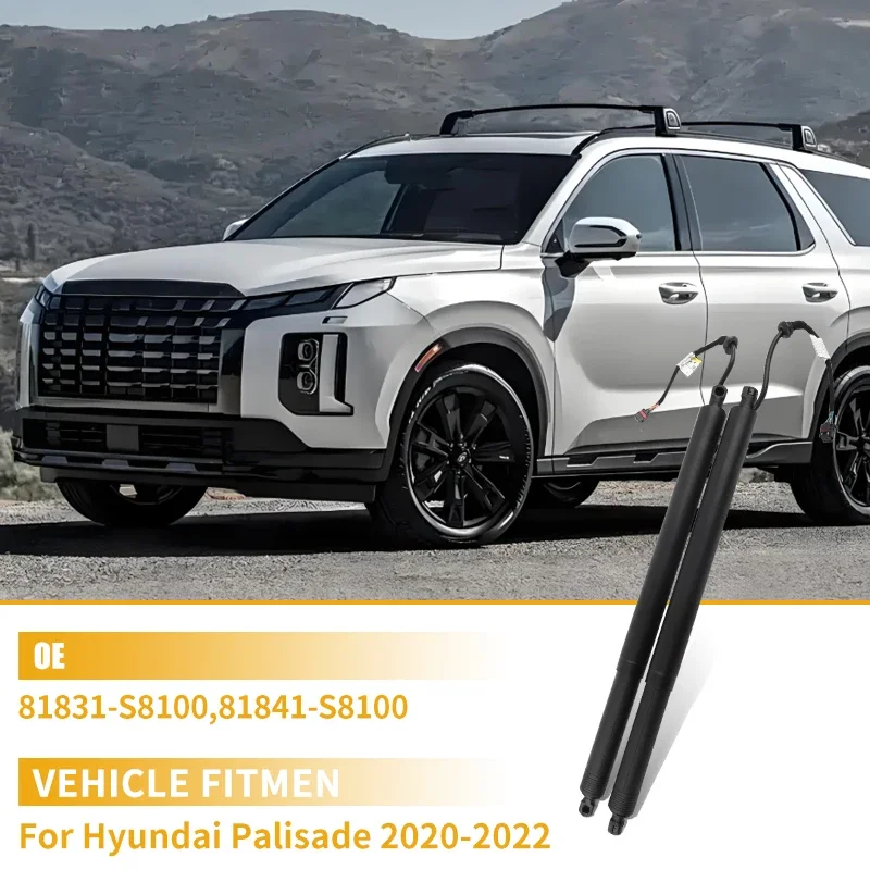 Door Tailgate Damper for Hyundai Palisade 2020 2021 2022 2023 2024 Tailgate Electric Hatch Lift Actuator 81831-S8100 81841-S8100