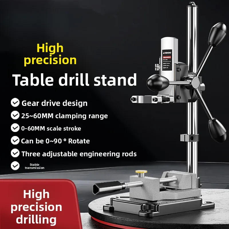 Universal Multifunctional Drill Stand, Holder Converting Hand Drill to Drill Household Workshop Tasks