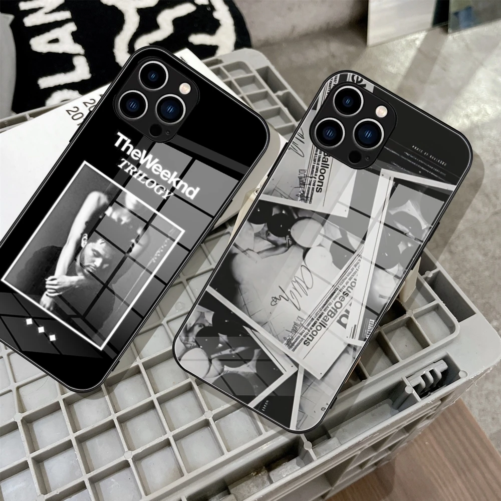 The Weeknd House of Balloons Phone Case Tempered Glass For IPhone 15 14 13 12 11 Pro Max Plus Samsung S24 Ultra S23 Fe Covers