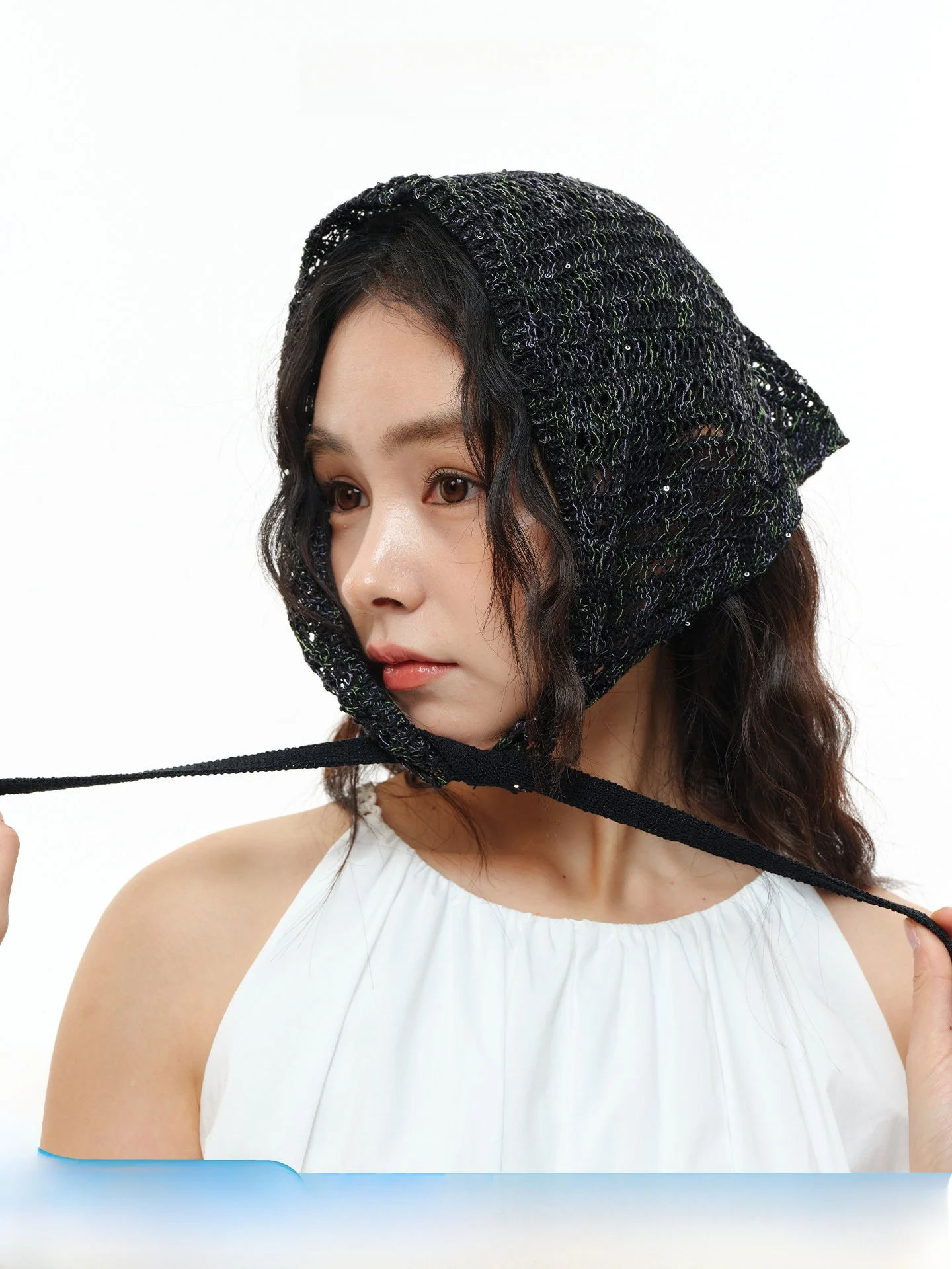 handmade-scarf-headscarf-sequins-small-square-scarf-spring-autumn-outing-head-wrap-cap-versatile-hairband-hat