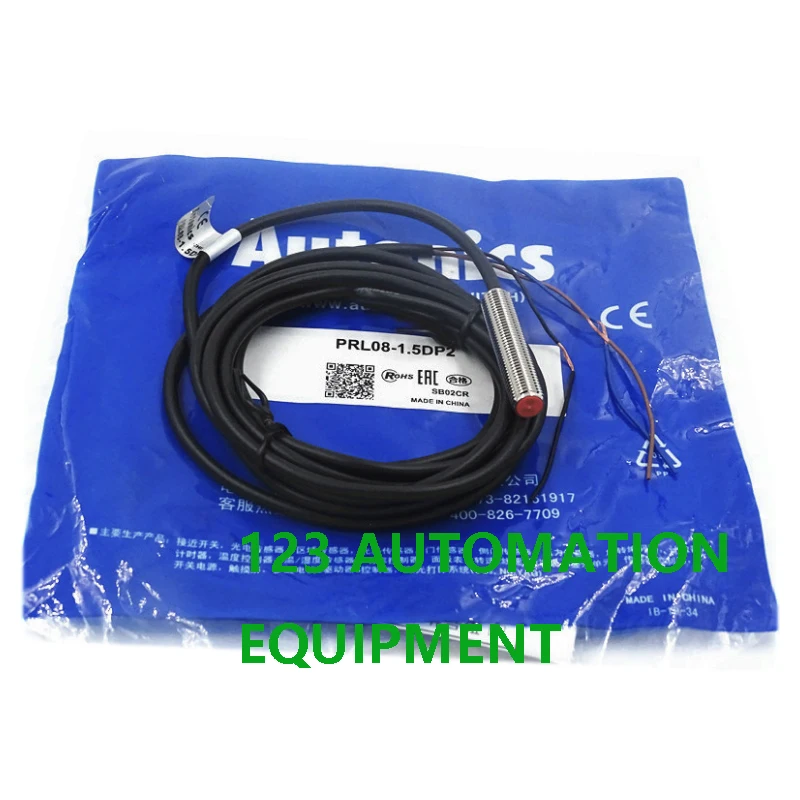 Authentic New Autonics PRL08-1.5DP 2DP 1.5DP2 2DP2 1.5DN 2DN 1.5DN2 2DN2 Cylindrical Proximity Sensor Waterproof Switch