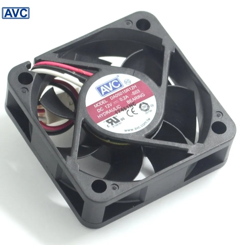 

For AVC DA05015R12H 5015 50*50*15 mm 50mm 12V case cooling fans 0.20A PWM computer pc cooler