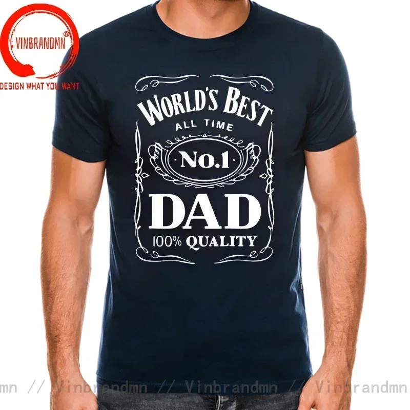 Novelty Awesome World´s Best Dad Daddy Father T Shirt Men Streetwear Birthday Gifts Summer Papi Papa T-shirt Men's Geek Clothing