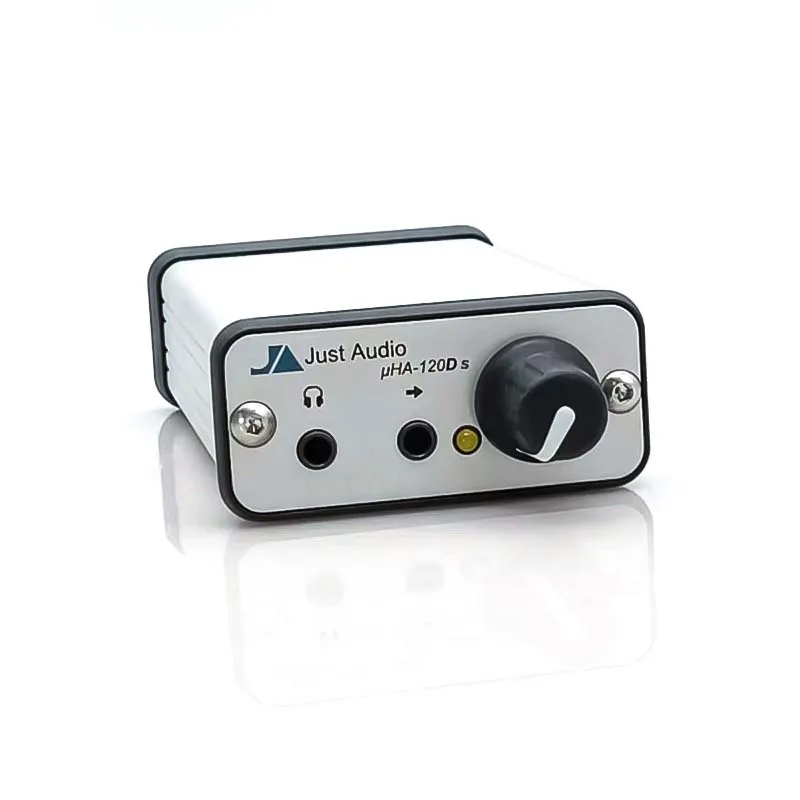 JUST AUDIO UHA-120DS headphone amplifier and decoder all-in-one machine is full of thrust and the vocals are warm and beautiful