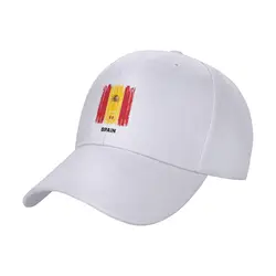 Spain Football Flag Baseball Cap for Men Women Hat Adjustable Truck Driver Hats Casquette Caps White