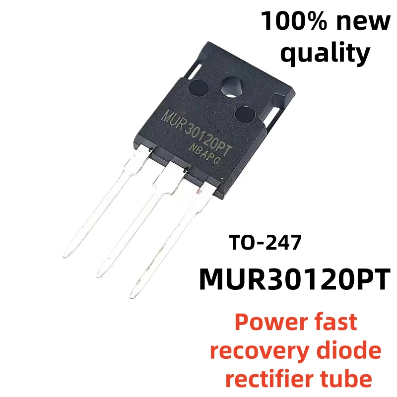 5/PCS 100% new MUR6020PT MUR6040PT MUR6030PT TO-247 MUR30120PT MUR4060PT MUR40120PT recovery tube