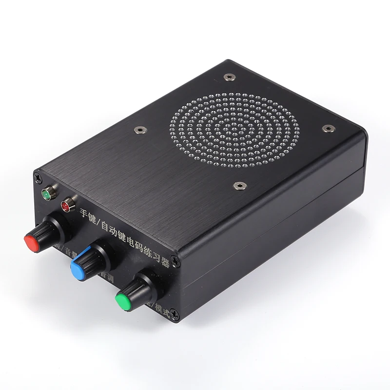 Automatischer Tastatur- und Handschlüsselcode-Trainer Morsecode CW Trainer Komplettset mit Shell-Stromversorgung