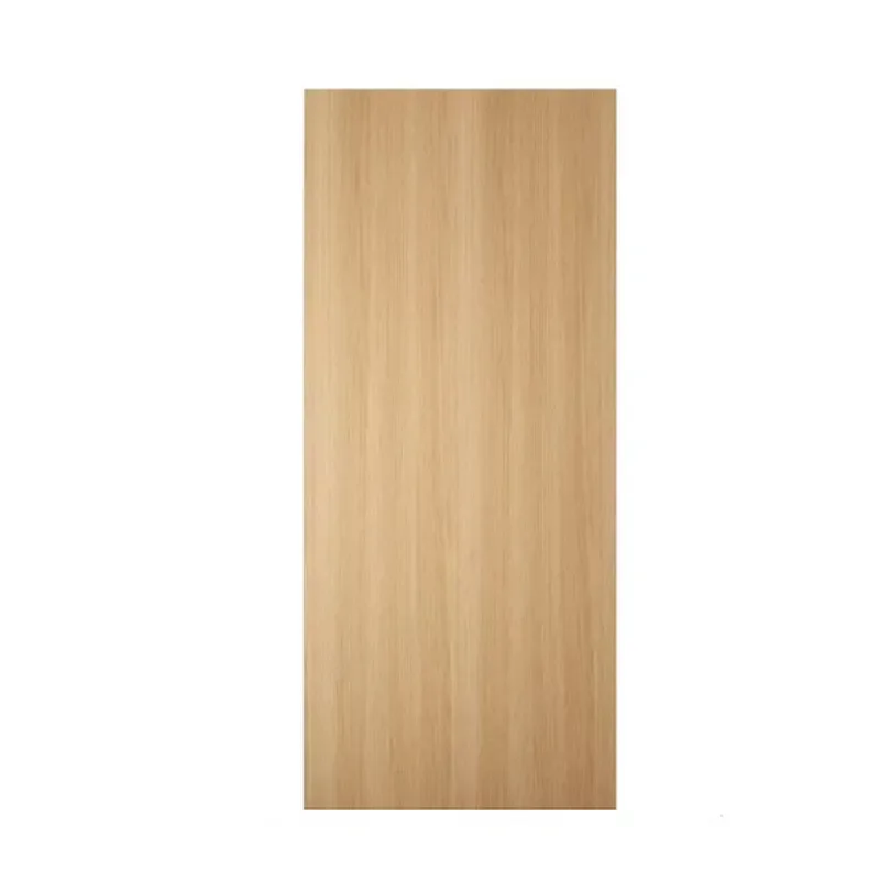 Solid Wood Invisible Sliding Door Minimalist Hidden Barn Door with Rail for Bedroom Kitchen Bathroom Partition Wall System