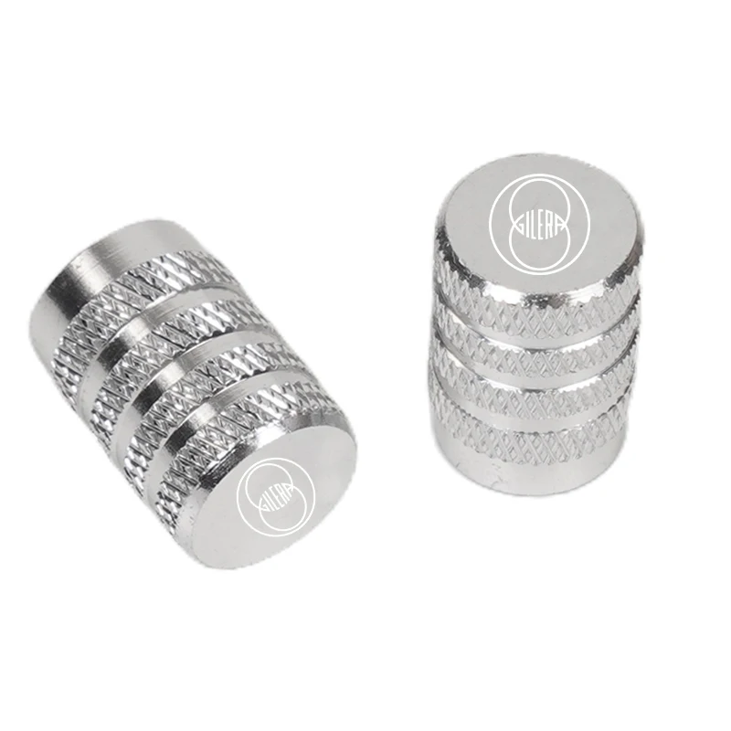 2Pcs Motorcycle Accessories For Gilera GP800 Fuoco Nexus 500 Runner 50 125 200 Metal Tire Valve Air Port Stem Cover Caps