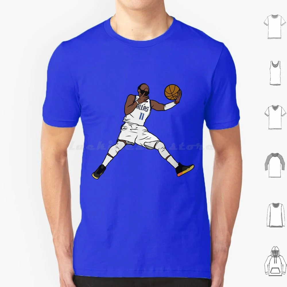 Dallas Layup T Shirt 6xl Cotton Cool Tee Sports Basketball Kyrie Trade Brooklyn Luka Doncic Luka Don ? I ? Dirk Nowitzki