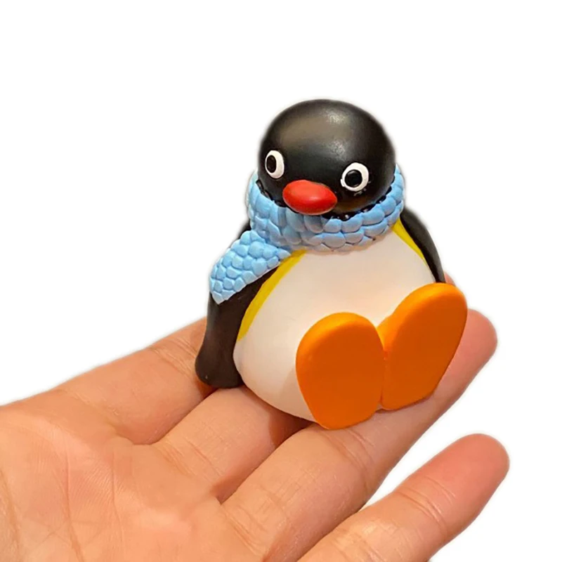 1PC 6CM Window Edge Car Interior Decoration Center Console Accessories 6CM Kawaii Penguin Doll Desktop Ornament