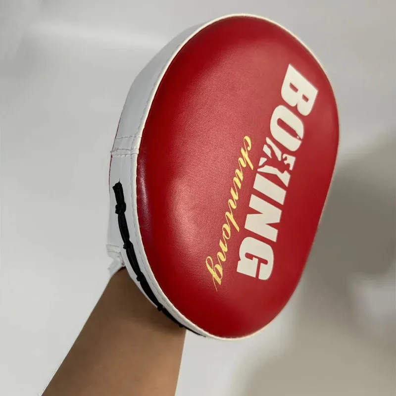 1pc Boxing Hand Target Thickened PU Muay Thai MMA Sanda Air Training Target Mitt Focus Punch Pads Boxing Training Accessorie