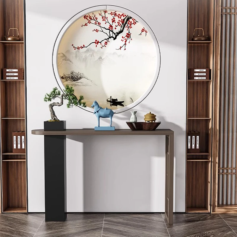 Vintage Unique Console Table Minimalist Aesthetic Rectangle Thin Console Table Living Room Porch Stoliki Do Salonu Furniture