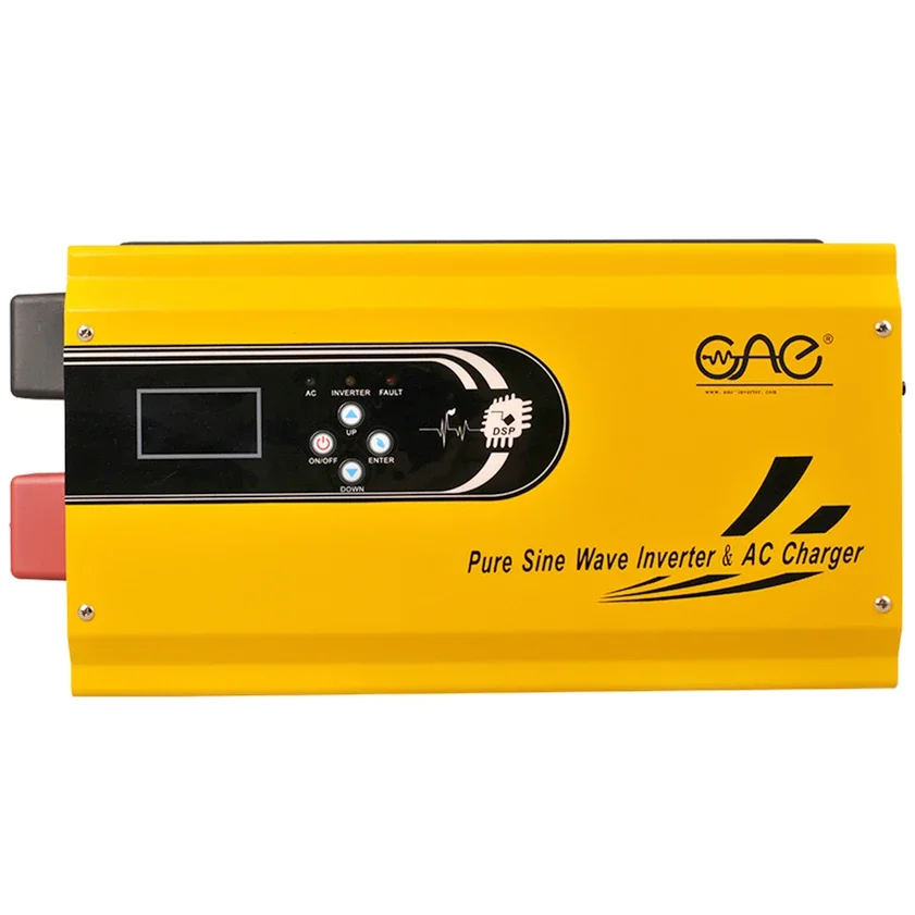 3000W Off Grid Inverter DC12V 24V 48V to AC110V/220V, 100% Pure Sine Wave Output Solar Wind Power Inverter 3KW