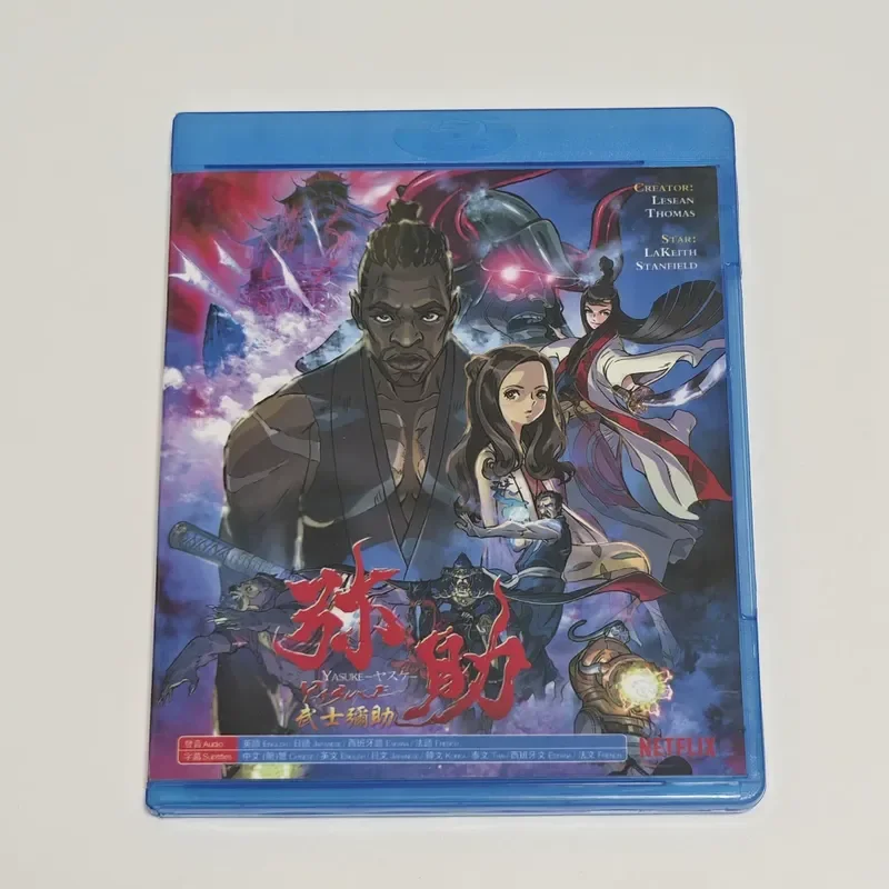 Blu-ray BD Disc Box Samurai Yasuke Animation CD Box Collection