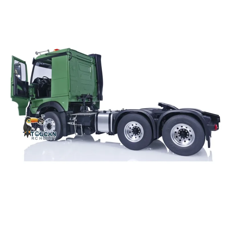 1/14 LESU 6x6 RC tracteur camion I6S voiture radiocommandée 2 vitesses boîte de vitesses sons Toucan RC passe-temps bricolage peint modèle de véhicule fini