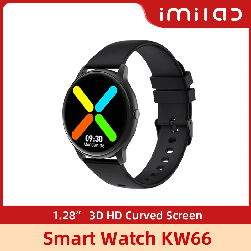 IMILAB KW66 Watch Bluetooth 5.0 SmartWatch Blood Pressure Heart Rate Sports Fitness Tracker IP68 smart watches for Men Women