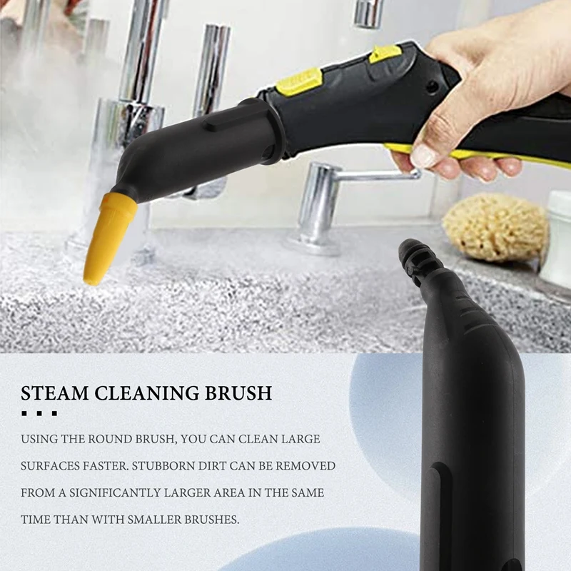 Steam Cleaner Nozzle Slit Brush Power Nozzle Nozzle Head For KARCHER SC1/SC2/SC3/SC4/SC5 Steam Cleaner Slit Scrape Brush