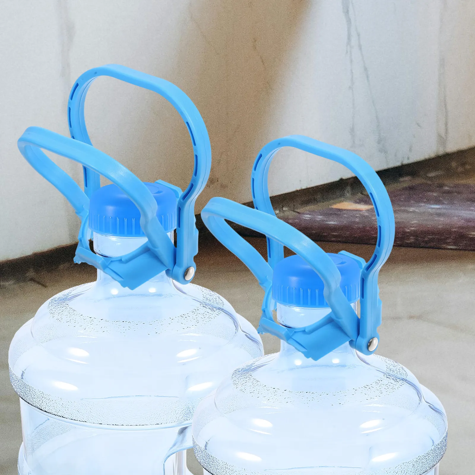 4Pcs Water Bottle Lifter – Ergonomic Handle for 1-Gallon Jug Transport, Sturdy & Easy Lift