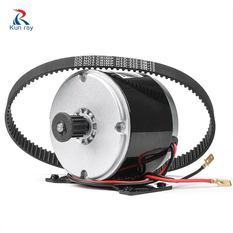 

Motor MY1016 24V 300W DC Brushed Motor Electric Scooter Motor 5M Belt Wheel Sprocket Motors For Scooter Electric Bike